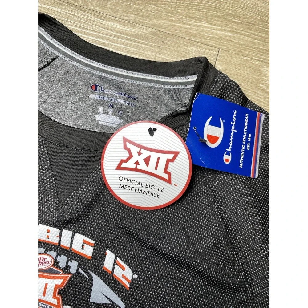 NWT Champion 2018 Big 12 Football Championship Texas‎ vs Oklahoma Men's MEDIUM - Picture 4 of 9